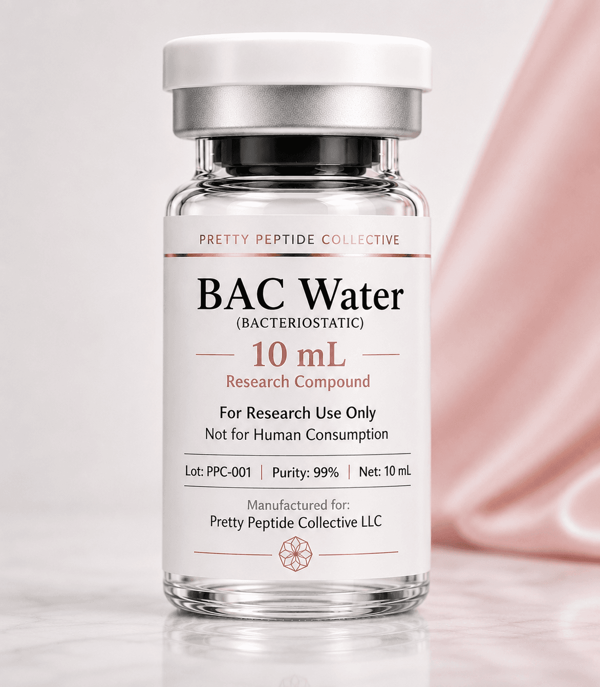 BAC Water (Bacteriostatic Water) 10 mL vial
