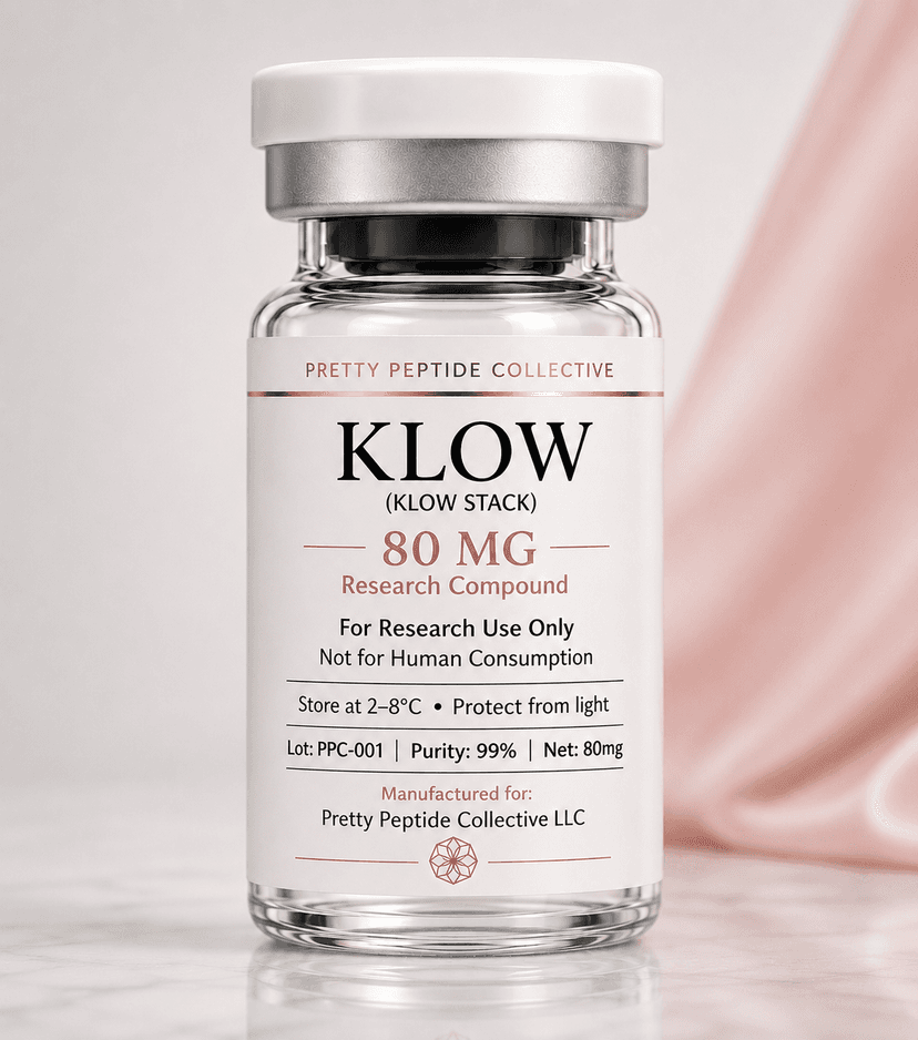 KLOW™ 80 mg Research Blend vial