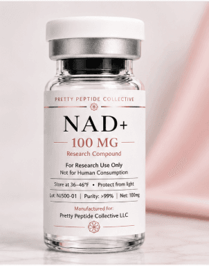 NAD+ 100mg vial